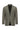 Koyu Haki Slim Fit Dar Kesim Pamuklu Lyocell Klasik Takım Elbise