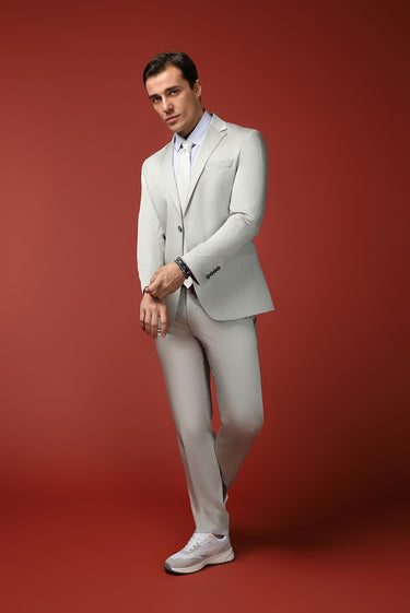  Taş Slim Fit Dar Kesim Pamuklu Lyocell Klasik Takım Elbise