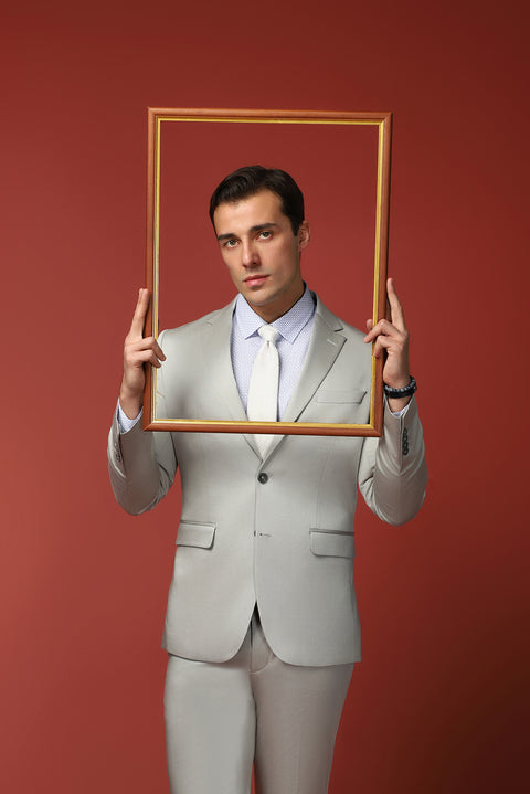 Taş 4 Drop Relaxed Fit Rahat Kesim Pamuklu Lyocell Takım Elbise