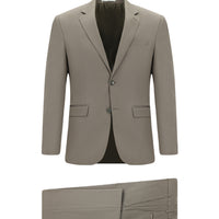 Koyu Vizon 4 Drop Relaxed Fit Rahat Kesim Pamuklu Lyocell Takım Elbise