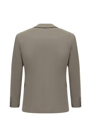  Koyu Vizon 4 Drop Relaxed Fit Rahat Kesim Pamuklu Lyocell Takım Elbise