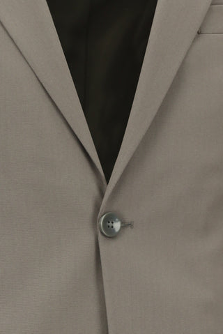  Koyu Vizon Slim Fit Dar Kesim Pamuklu Lyocell Klasik Takım Elbise