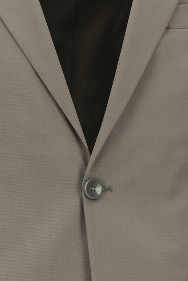  Koyu Vizon Slim Fit Dar Kesim Pamuklu Lyocell Klasik Takım Elbise