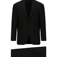 Siyah 7 Drop Slim Fit Dar Kesim Takım Elbise