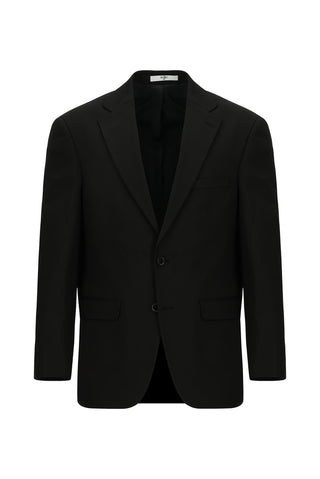  Siyah Relaxed Fit Rahat Kesim Klasik Takım Elbise