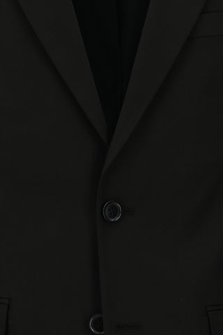  Siyah Relaxed Fit Rahat Kesim Klasik Takım Elbise