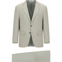 Açık Gri 4 Drop Relaxed Fit Rahat Kesim Klasik Takım Elbise