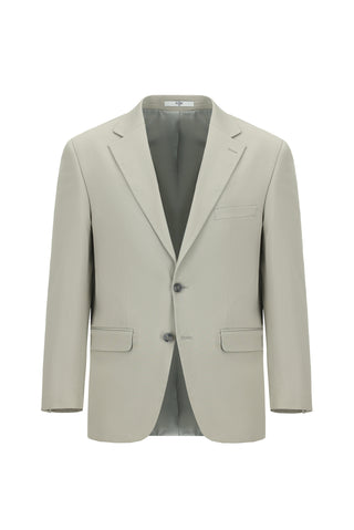  Açık Gri Relaxed Fit Rahat Kesim Klasik Takım Elbise