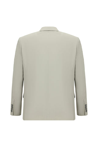  Açık Gri Relaxed Fit Rahat Kesim Klasik Takım Elbise