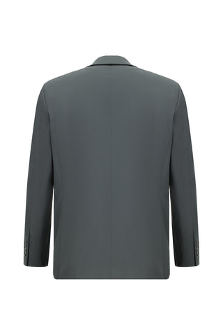  Orta Füme 7 Drop Slim Fit Dar Kesim Takım Elbise