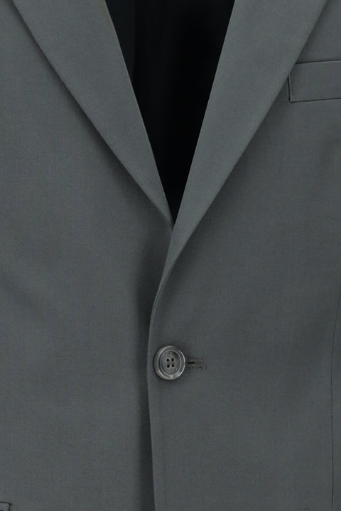 Orta Füme 7 Drop Slim Fit Dar Kesim Takım Elbise