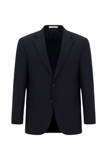 Koyu Lacivert Slim Fit Dar Kesim Klasik Takım Elbise