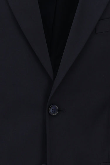 Koyu Lacivert Slim Fit Dar Kesim Klasik Takım Elbise