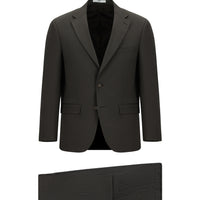 Koyu Kahve 4 Drop Relaxed Fit Rahat Kesim Takım Elbise