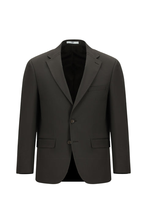 Koyu Kahve 4 Drop Relaxed Fit Rahat Kesim Takım Elbise