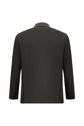  Koyu Kahve Relaxed Fit Rahat Kesim Klasik Takım Elbise