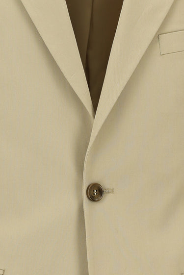Açık Bej Slim Fit Dar Kesim Klasik Takım Elbise
