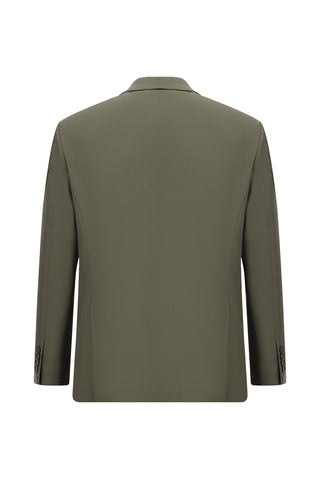  Orta Haki Slim Fit Dar Kesim Klasik Takım Elbise