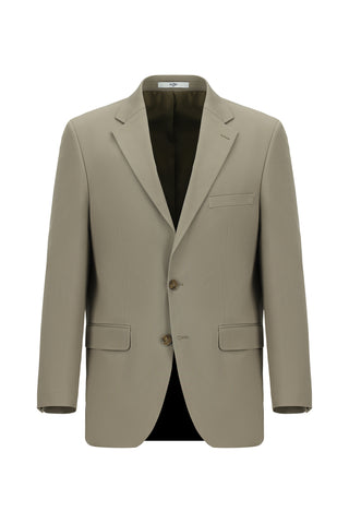  Açık Vizon Relaxed Fit Rahat Kesim Klasik Takım Elbise