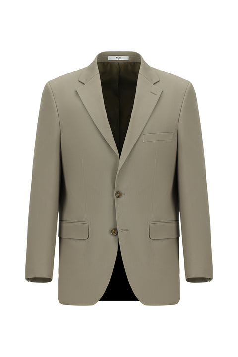 Açık Vizon 4 Drop Relaxed Fit Rahat Kesim Takım Elbise