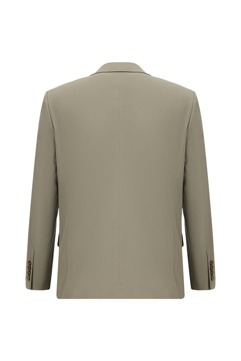 Açık Vizon 4 Drop Relaxed Fit Rahat Kesim Takım Elbise