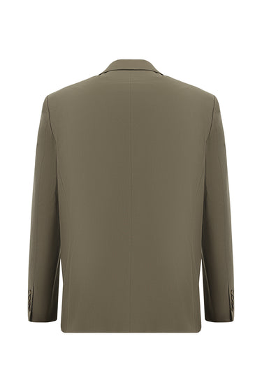 Koyu Vizon Slim Fit Dar Kesim Klasik Takım Elbise