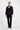 Koyu Lacivert Slim Fit Dar Kesim Kruvaze Takım Elbise