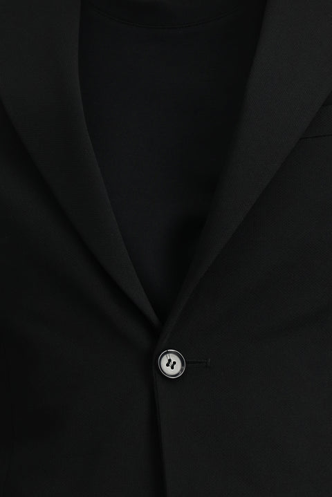 Siyah 7 Drop Slim Fit Dar Kesim Mevsimlik Takım Elbise