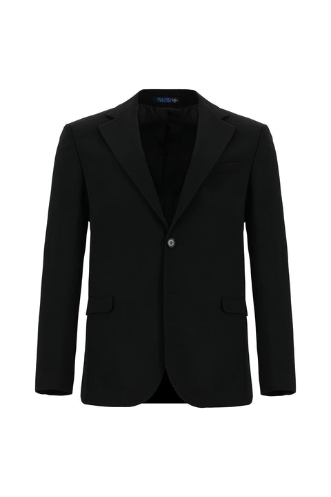 Siyah 7 Drop Slim Fit Dar Kesim Mevsimlik Takım Elbise