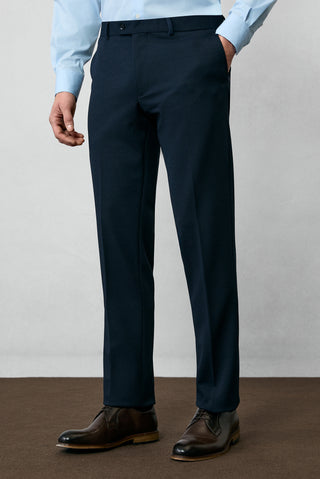  Koyu Lacivert 4 Drop Relaxed Fit Rahat Kesim Mevsimlik Tak?m Elbise-Ki??l?