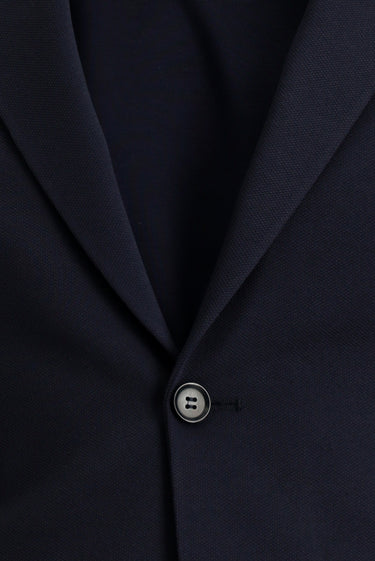 Koyu Lacivert Slim Fit Dar Kesim Klasik Takım Elbise