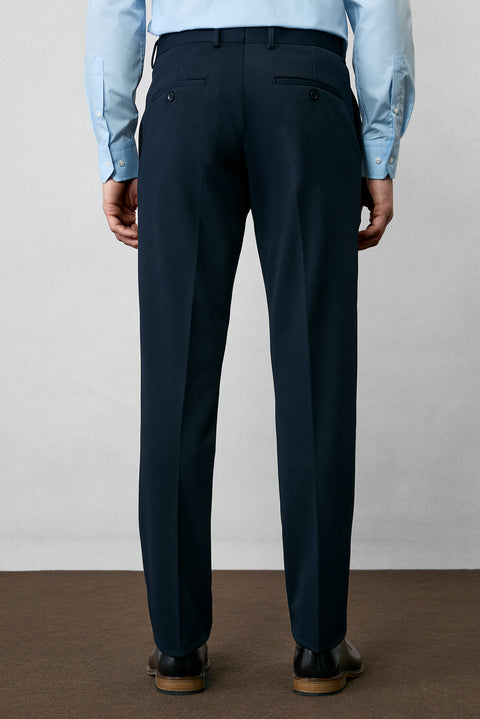 Koyu Lacivert 7 Drop Slim Fit Dar Kesim Mevsimlik Takım Elbise