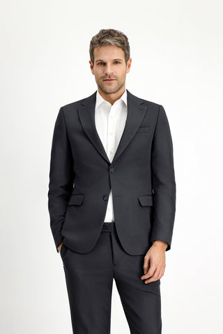  Koyu Antrasit 7 Drop Slim Fit Dar Kesim Mevsimlik Takım Elbise