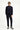 Koyu Lacivert Super Slim Fit Ekstra Dar Kesim Beli Lastikli İpli Takım Elbise