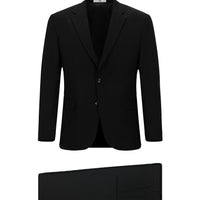 Siyah 7 Drop Slim Fit Dar Kesim Takım Elbise