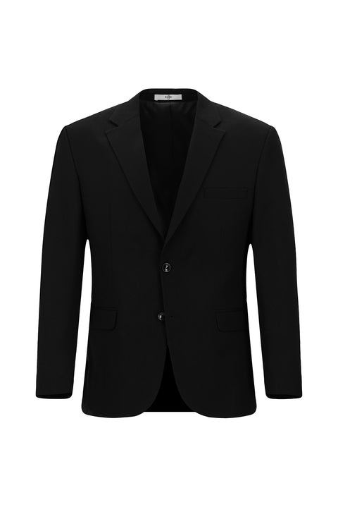 Black 7 Drop Slim Fit Narrow Cut Suit