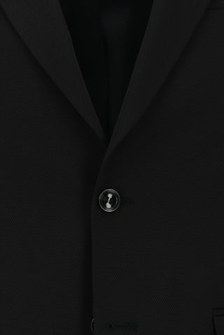  Siyah 7 Drop Slim Fit Dar Kesim Takım Elbise