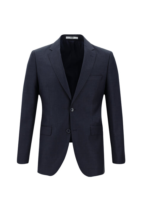 Koyu Lacivert 7 Drop Slim Fit Dar Kesim Takım Elbise