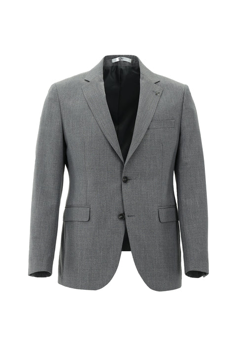 Orta Gri 7 Drop Slim Fit Dar Kesim Takım Elbise