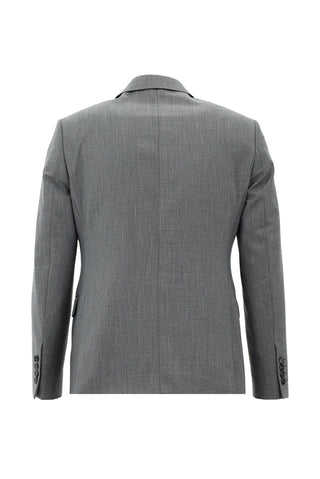  Orta Gri Slim Fit Dar Kesim Klasik Takım Elbise