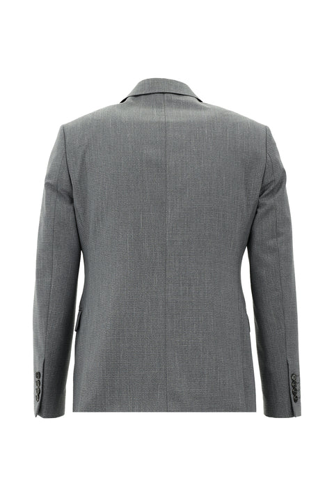 Orta Gri 7 Drop Slim Fit Dar Kesim Takım Elbise