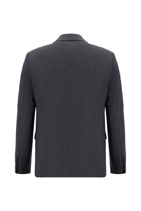 Açık Lacivert 7 Drop Slim Fit Dar Kesim Takım Elbise