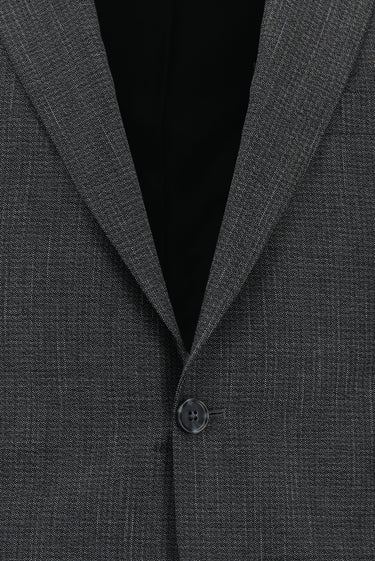 Orta Antrasit Slim Fit Dar Kesim Klasik Takım Elbise