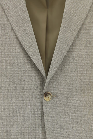  Açık Vizon Slim Fit Dar Kesim Klasik Takım Elbise