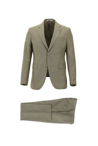  Orta Vizon Slim Fit Dar Kesim Klasik Desenli Takım Elbise