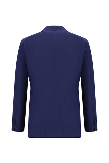  Açık Lacivert Slim Fit Dar Kesim Klasik Takım Elbise