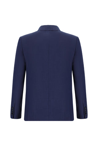  Koyu Lacivert Slim Fit Dar Kesim Klasik Takım Elbise