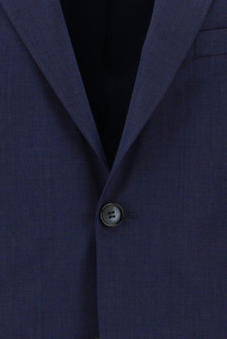  Koyu Lacivert Slim Fit Dar Kesim Klasik Takım Elbise