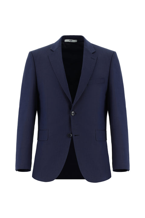 Koyu Lacivert 7 Drop Slim Fit Dar Kesim Takım Elbise