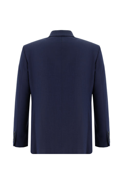 Koyu Lacivert 7 Drop Slim Fit Dar Kesim Takım Elbise